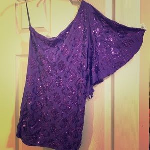 2b Bebe one side off shoulder